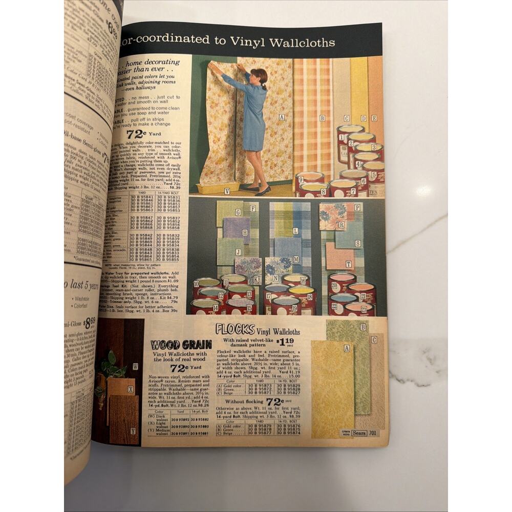 Vintage 1969 Sears Spring Summer Catalog Roebuck Fashion Craftsman MCM Retro - Picture 12 of 16